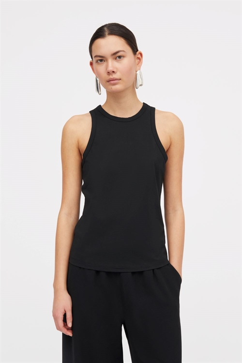 MKDT STUDIO LEA COTTON JERSEY BLACK